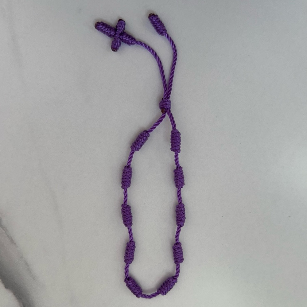 Handmade threaded cross bracelets - Picture 5 of 6